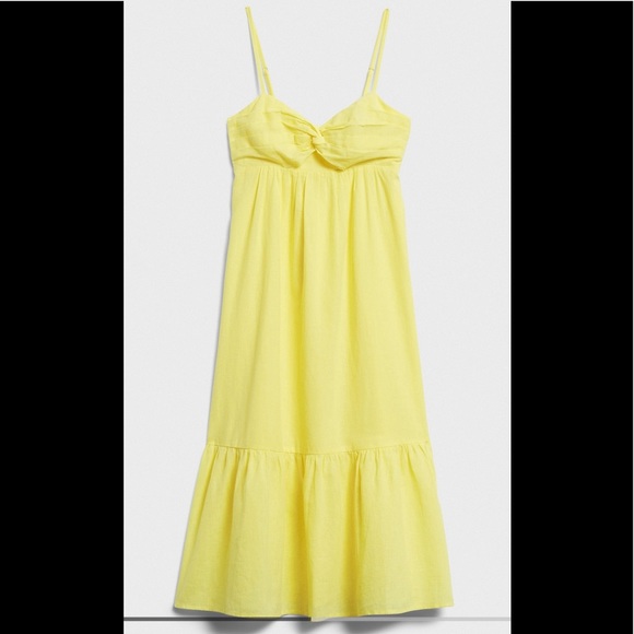 Banana Republic Dresses & Skirts - 🌟🚫SOLD🚫🌟 Banana Republic Front Knot Midi